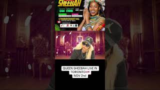 Sheebah set to perform in Toronto Canada on 2nd November 2024 [upl. by Stafford]