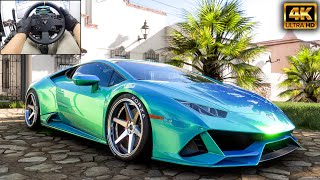 1100HP Lamborghini Huracán EVO  Forza Horizon 5  Thrustmaster TX  Gameplay [upl. by Artamas]