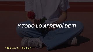 Lo Aprendí de Ti LetraLyrics  HaAsh [upl. by Lay]