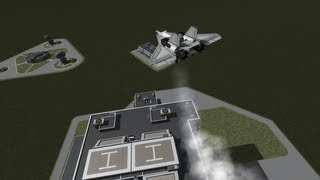 KSP  VTOL Jet Plane Helipad landing [upl. by Nuawaj]