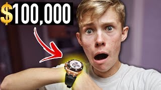 BUYING MY DREAM WATCH AT AGE 17 [upl. by Aitnyc]