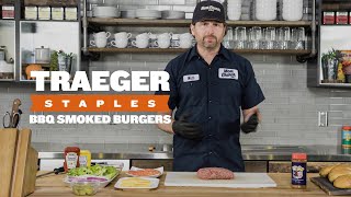 How to Grill Burgers with Matt Pittman from Meat Church BBQ  Traeger Staples [upl. by Hancock]