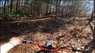 Riding A New Trail I Built On My 2002 Honda Xr80 [upl. by Quigley]