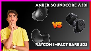 Anker Soundcore A30i vs Raycon Impact Earbuds Comparison [upl. by Adnalu324]