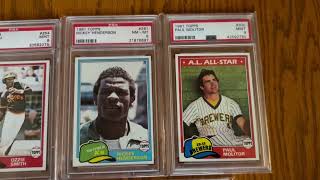 1981 Topps Complete HOF Run 59 Cards  Pete Rose [upl. by Bandeen]