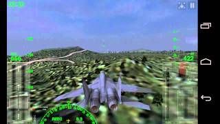 Gameplay F18 Carrier landing 2  Volcano mission 5 [upl. by Akirderf317]