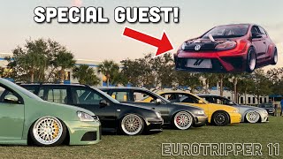 Floridas LARGEST Euro Car Show  Wide Body MK6 GTI O7K Swapped Mustang Zender VR6 Wagon ET 11 [upl. by Aros]