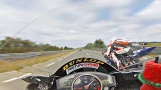 Yamaha R6  Chimay Highspeed Road Race  RAW Onboard [upl. by Hirst403]