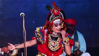 Yakshagana  Sudarshana Vijaya  Ms Ranjitha Yellur  TEDxSJEC [upl. by Llecrup]