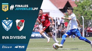 Juveniles  Final 8va División  Vélez  River [upl. by Netneuq317]