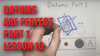 GDampT Datums Part 1  Lesson 10  NO MATH [upl. by Ardnua]