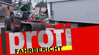 Sicher auf Kette Fliegl TransFarmer  Horsch TrailerLift  profi Fahrbericht [upl. by Yllime]