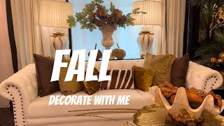 Fall Decorate with Me  Living Room Decor [upl. by Wilbert]