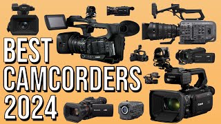 BEST CAMCORDER 2024  TOP 5 BEST CAMCORDERS OF 2024  FROM BUDGET TO PRO [upl. by Sredna]