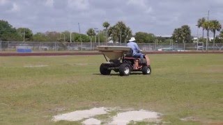 Fertilizing high school football field [upl. by Nalak]