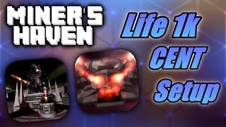 Miners Haven Life 1k Centillion Setup  No Exotics Collectibles Enchants or Superstitious [upl. by Wilton]