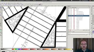 Building vector blueprints from a scan in Inkscape [upl. by Anehta]