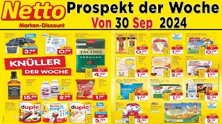 NETTO Prospekt – Angebote ab 30092024 [upl. by Sonnie756]