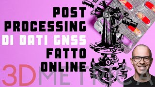 GNSS  Post elaborazione di dati grezzi automatica tramite portale SmartNet Leica [upl. by Schreib]