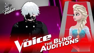 ✪ Ken Kaneki  Diamonds ✪ Blind Auditions ► The Voice M2L [upl. by Sibilla779]