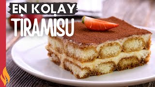 EN KOLAY TİRAMİSU 💯 BİR YİYEN BİR DAHA İSTİYOR 🤤 [upl. by Etselec606]