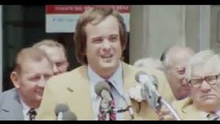 Lance Alworth Pro Football Hall of Fame Speech [upl. by Xineohp]