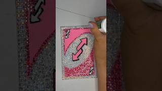 Bedazzled Painting✨ diy bedazzled crafts [upl. by Aihgn]