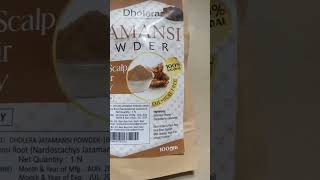 Jatamansi Powder For Hair Growth trending shorts youtubeshorts [upl. by Licna]