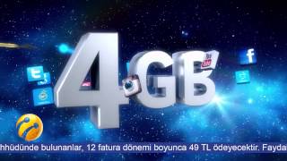 Turkcell Faturalıya gelenlere interneti bol paket [upl. by Seftton685]