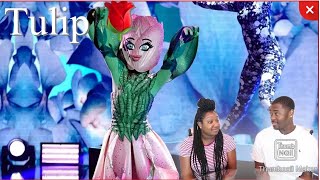 THE MASKED DANCER SEASON 1 FINALE  TULIP  REACTION VIDEO  UNMASKING [upl. by Munster]