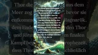 Thors Kampf gegen Jörmungandr  wikinger mythologie thor geschichte [upl. by Pegg]