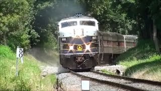 CVSR 800 BampO Alco MLW FPA4 through Cuyahoga Valley National Park [upl. by Carla285]