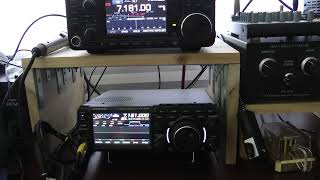 Yaesu FT710 VS Icom IC7300 SSB receive [upl. by Desmond]