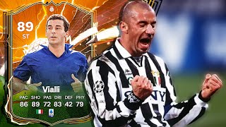 89 HERO VIALLI PLAYER REVIEW FC 24 [upl. by Oiramat]