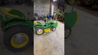 John Deere 110 Round Fender PTO and a surprise johndeere [upl. by Ardy175]