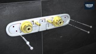 GROHE Rainshower SmartControl installation video [upl. by Anotyal536]