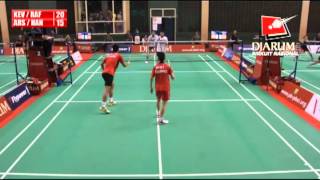 Kevin Sanjaya S Rafiddias Akhdan N PB Djarum VS Arsya Isnanu Ardi PHantoro PB Djarum [upl. by Enisamoht]