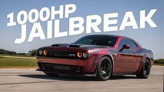 1000HP JAILBREAK Challenger SRT Final Shakedown  UPGRADED by HENNESSEY [upl. by Verdie]