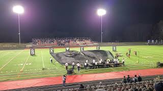 Clarksburg High School Marching Band at MMBA Western Regionals at Linganore on 102624 [upl. by Estey180]