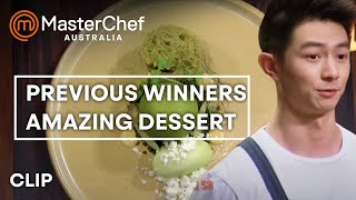 Reynold Poernomos Dessert Challenge  MasterChef Australia  MasterChef World [upl. by Kucik322]