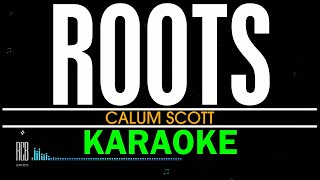 ROOTS  CALUM SCOTT  KARAOKE [upl. by Silma]