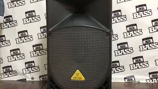 Тест акустики BEHRINGER EUROLIVE B112D 1000W RMS [upl. by Navarro]