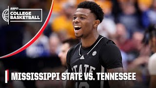 🚨 Mississippi State UPSETS Tennessee in SEC Tournament Quarterfinals 🚨  Full Game Highlights [upl. by Vial323]