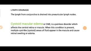 cystoid macular edema in Hindi cystoidmaculaedema [upl. by Constancia290]