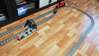 LEGO Hogwarts Express motorized amp running 75955 [upl. by Jaeger]