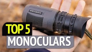 TOP 5 Best Monoculars [upl. by Mariam186]