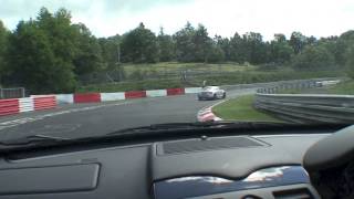 NURBURGRING driving Maserati Quattroporte June 2011 [upl. by Lombardy]