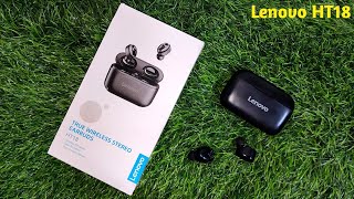 Lenovo Earbuds Review  Lenovo Earbuds HT18  Lenovo Earbuds HT18 Review Hindi  Lenovo Earbuds [upl. by Canica953]