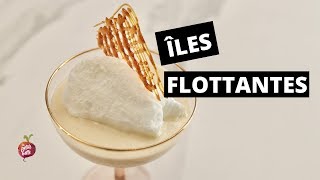 ÎLES FLOTTANTES 🍨dessert classique La petite bette [upl. by Llirrem2]