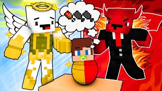 Feed JJ Angel Mikey vs Devil Mikey  Maizen Minecraft Animation [upl. by Annerahs931]